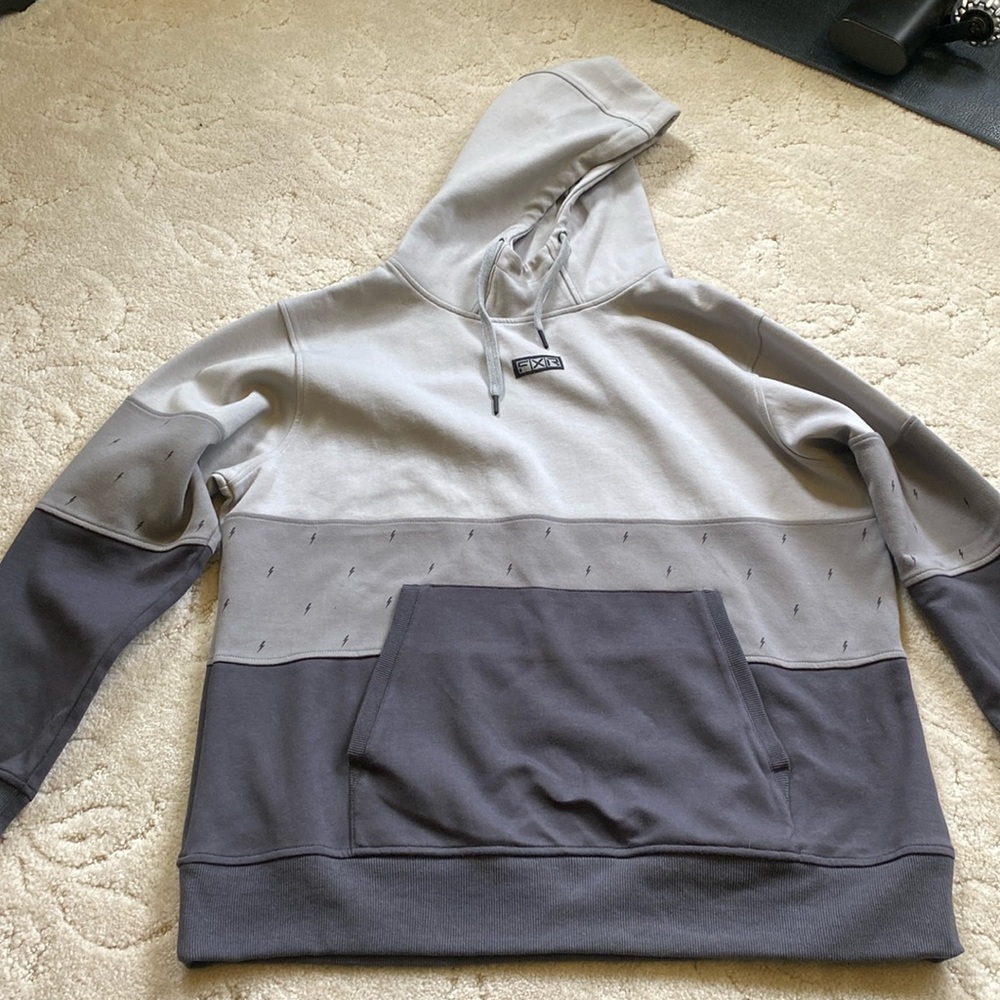 FXR WOMEN'S STRIPE PULLOVER HOODIE
